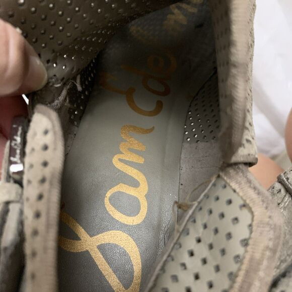 Sam Edelman Paula Suede Perforated Booties Womens 10 - Picture 7 of 8